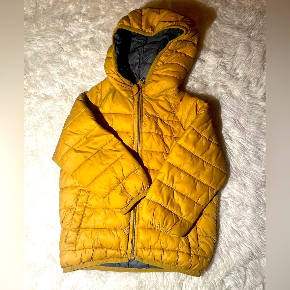 Baby Gap Factory Toddler Kids Light Puffer Jacket & Coat | Yellow |
